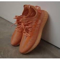 訂金【一哥嚴選】Adidas Yeezy Boost 350 V2 Mono Clay 橘色 橙啡色 半透明 男女鞋-細節圖5