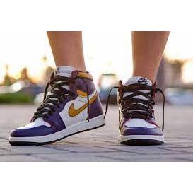 r 【一哥嚴選】Jordan 1 SB Court Purple 湖人 白紫 刮刮樂 籃球鞋 男女 CD6578-507-細節圖3