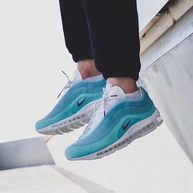 【一哥嚴選】NIKE AIR MAX 97 ON-AIR SHANGHAI 萬花筒 透明 上海 藍 CI1508-400