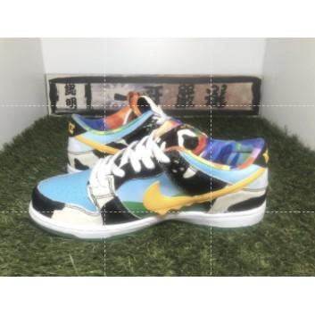 搶先【一哥嚴選】Ben & Jerry’s x Nike Dunk SB 冰淇淋 聯名 彩色 籃球 CU3244-100-細節圖2