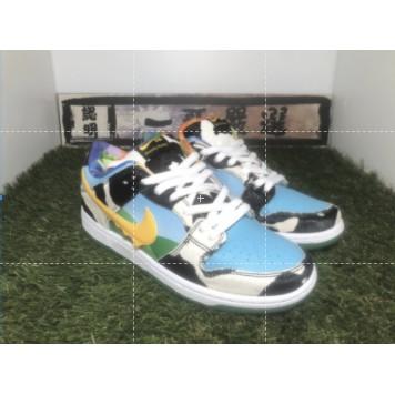 搶先【一哥嚴選】Ben & Jerry’s x Nike Dunk SB 冰淇淋 聯名 彩色 籃球 CU3244-100-細節圖3