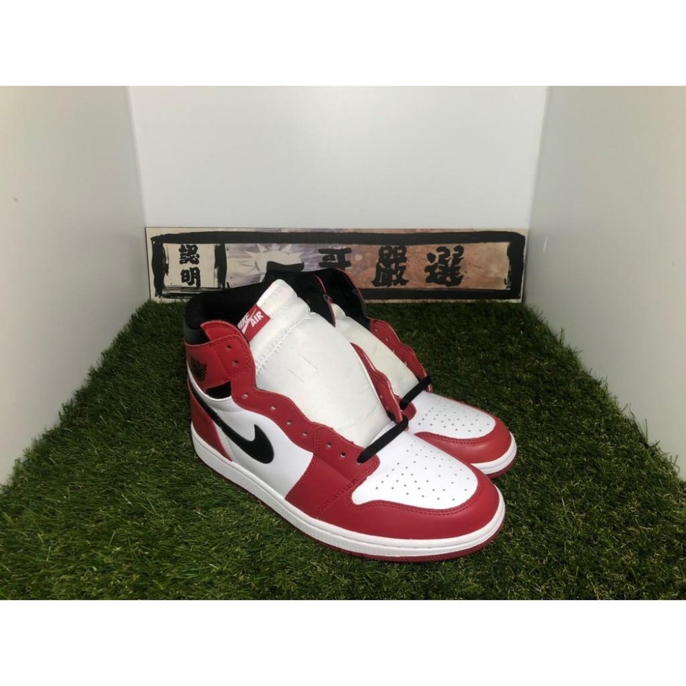 【一哥嚴選】NIKE Air Jordan 1 Chicago AJ1 芝加哥 白紅 男女 籃球鞋 555088-101-細節圖3