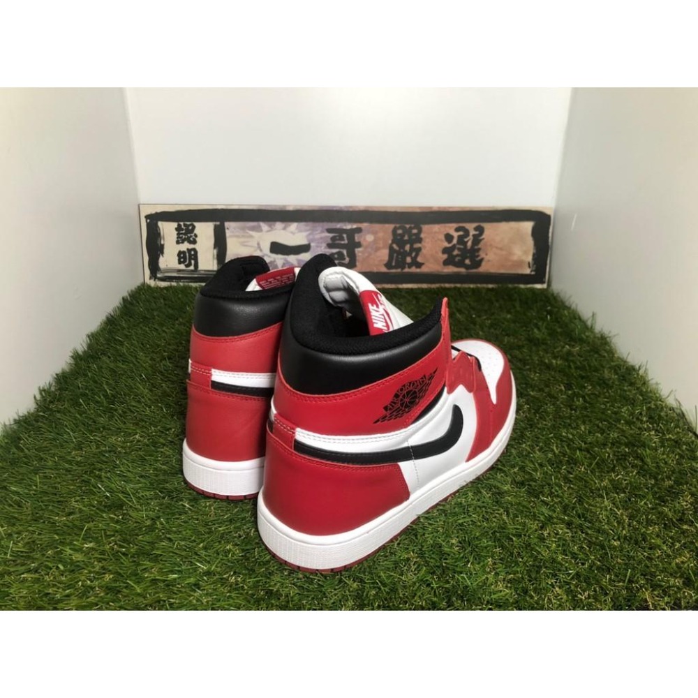 【一哥嚴選】NIKE Air Jordan 1 Chicago AJ1 芝加哥 白紅 男女 籃球鞋 555088-101-細節圖4