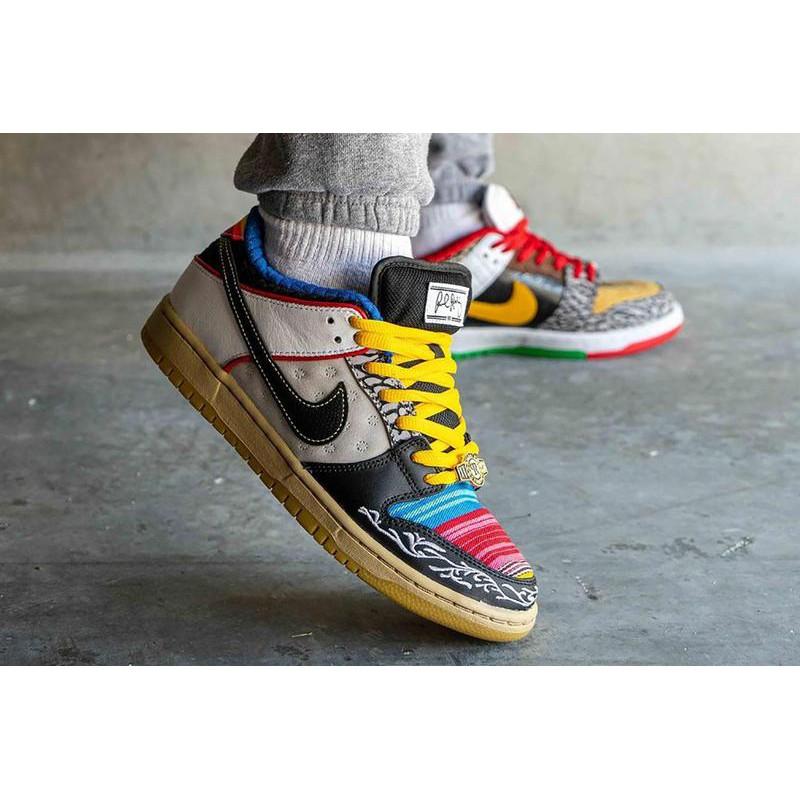 【一哥嚴選】Nike SB Dunk What The P-Rod 彩色 拼接 不對稱鴛鴦 男女鞋 CZ2239-600-細節圖5