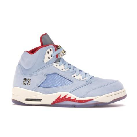 【一哥嚴選】Trophy Room x Air Jordan 5 Ice Blue 聯名 冰藍 男女CI1899-400-細節圖2