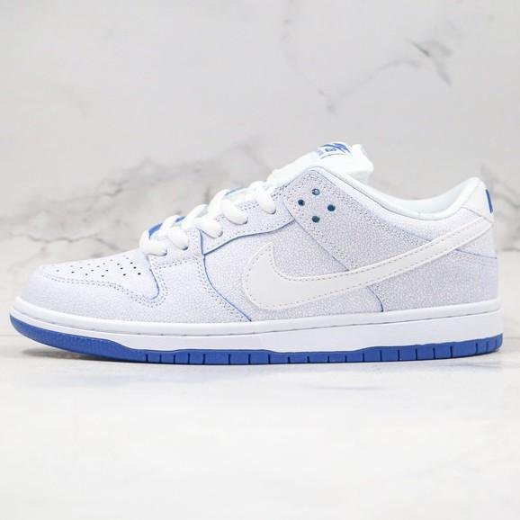 【一哥嚴選】Nike SB Dunk Low Game Royal 青花瓷 白藍 灰 刮刮樂 麂皮 CJ6884-100-細節圖2