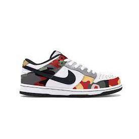 【一哥嚴選】Nike Dunk Low SE Multi Camo 迷彩 鴛鴦 不對稱鴛鴦 男女鞋 DH0957-100-細節圖4