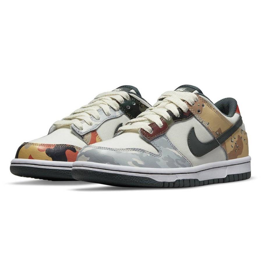 【一哥嚴選】Nike Dunk Low SE Multi Camo 迷彩 鴛鴦 不對稱鴛鴦 男女鞋 DH0957-100-細節圖5