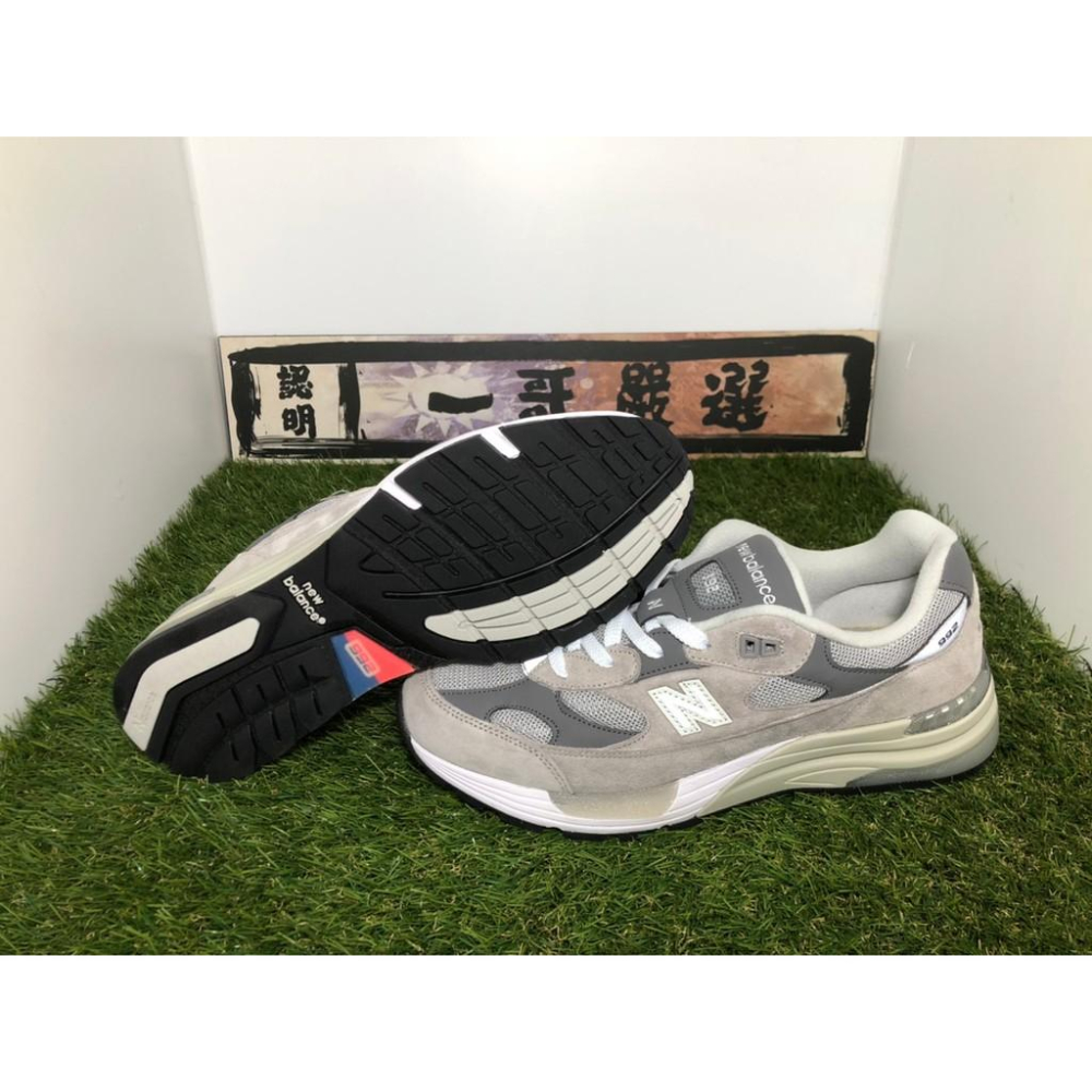 【一哥嚴選】New Balance 992 NB 灰 白 反光 麂皮 余文樂 美國製 復刻 復古 男女鞋 M992GR-細節圖5