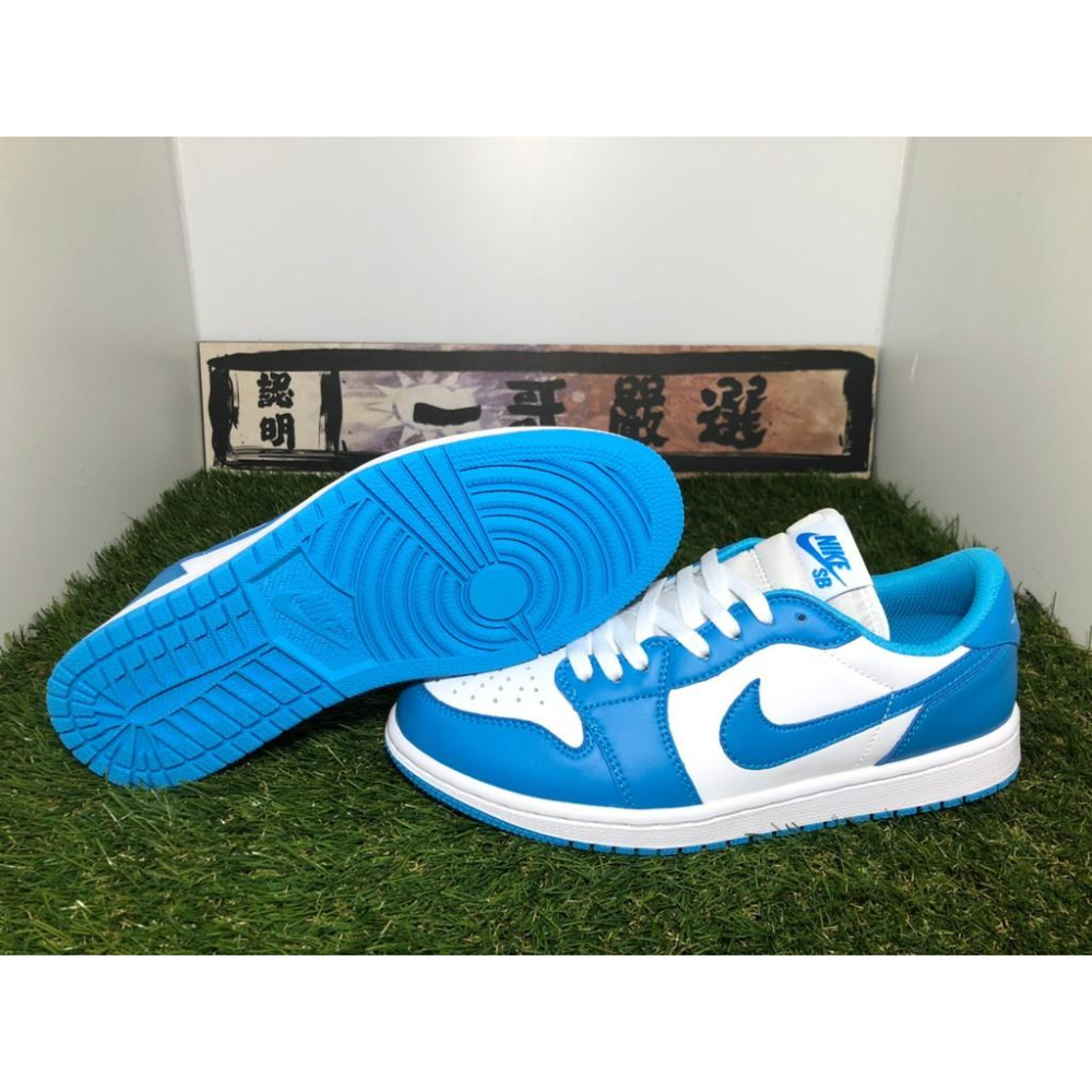 訂金【一哥嚴選】Air Jordan 1 Low x Dunk SB 聯 北卡藍 海軍藍 籃球鞋 CJ7891-401-細節圖6