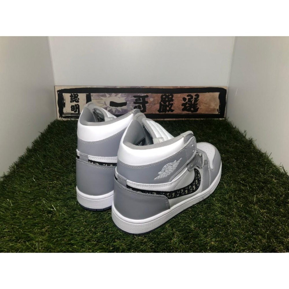 【一哥嚴選】Nike Air Jordan 1 High OG Dior DIOR 迪奧 聯手 35週年 絲綢 限老客人-細節圖4