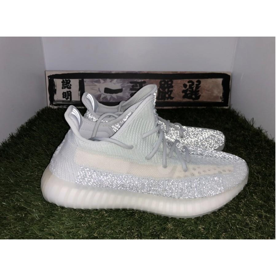 【一哥嚴選】ADIDAS 350 V2 cloud white 藍 水藍 冷藍 冰藍 滿天星 反光 男女 FW5317-細節圖10