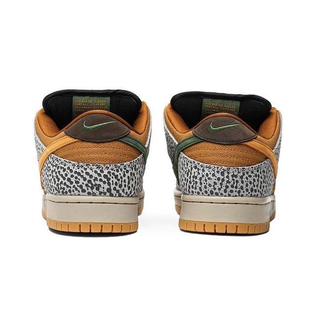 預購【一哥嚴選】Nike SB Dunk Low “Safari”  薑黃色 綠 斑紋  CD2563-002-細節圖3