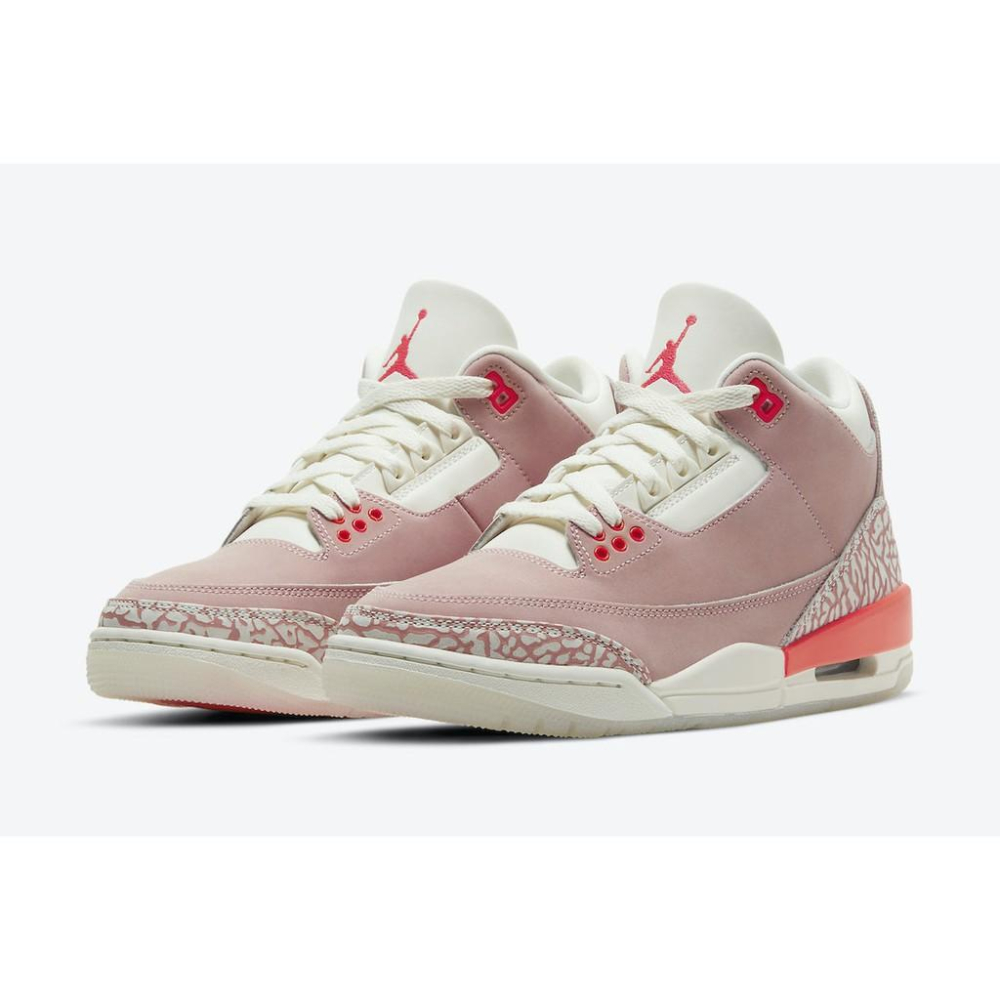 【一哥嚴選】Nike Air Jordan 3 Rust Pink 米白 粉 櫻花粉 女款 籃球鞋 CK9246-600-細節圖3