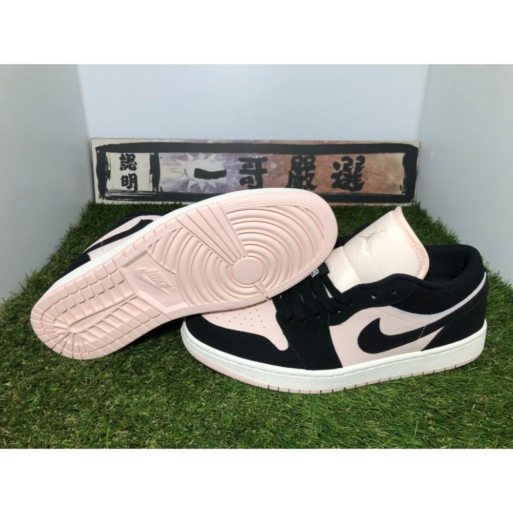 【一哥嚴選】Nike Air Jordan 1 Low ＂Guava lce＂ 黑 粉 男女 板鞋 DC0774-003-細節圖6
