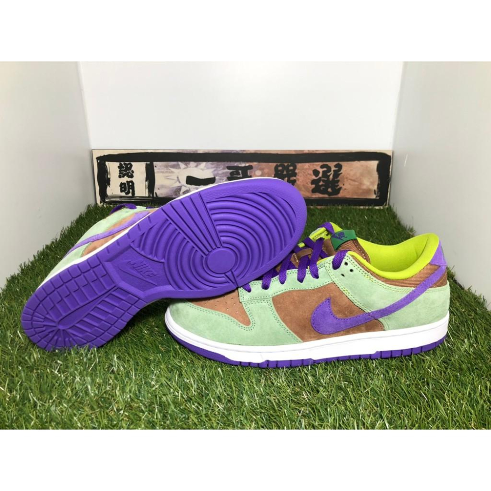 【一哥嚴選】Nike Dunk Low SP Veneer  白 綠 醜小鴨 麂皮 板鞋 男女鞋 DA1469-200-細節圖5