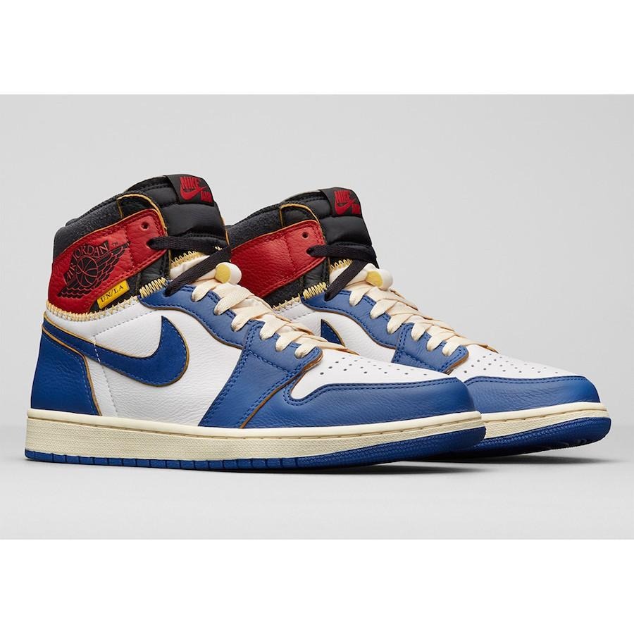 【一哥嚴選】Union x Air Jordan 1 hi NRG UNLA storm blue BV1300-146-細節圖2