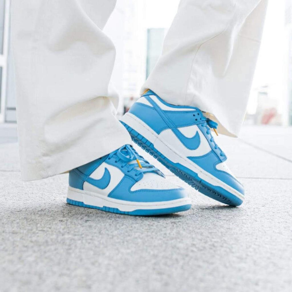 【一哥嚴選】Nike Dunk Low Coast 水藍 淡藍 白藍 皮革 低筒 金標 非北卡藍 DD1503-100-細節圖2