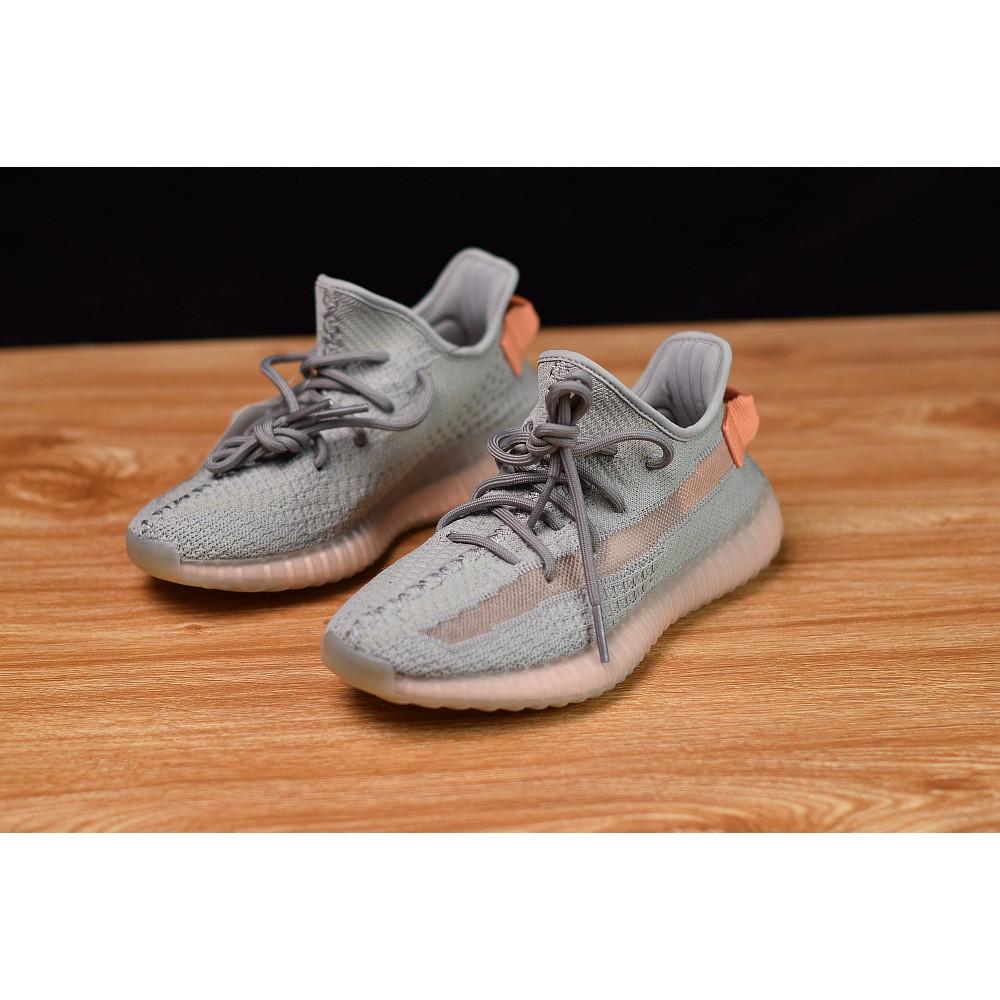 【一哥嚴選】Adidas Yeezy Boost 350 V2 True Form 灰 橘 歐洲限定 椰子 EG7492-細節圖3