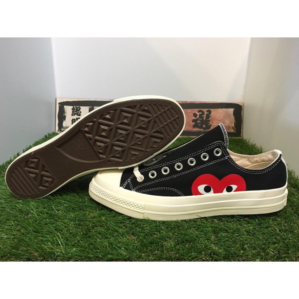 【一哥嚴選】COMME DES GARCONS PLAY X CONVERSE CDG 聯名 愛心 川久保玲 低統 男女-細節圖2
