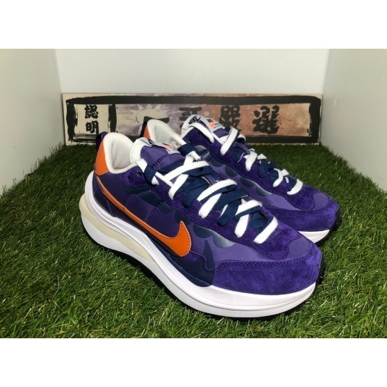 訂金 Sacai x Nike Vaporwaffle Dark Iris DD1875-500 聯名 解構 紫金 紫色-細節圖3