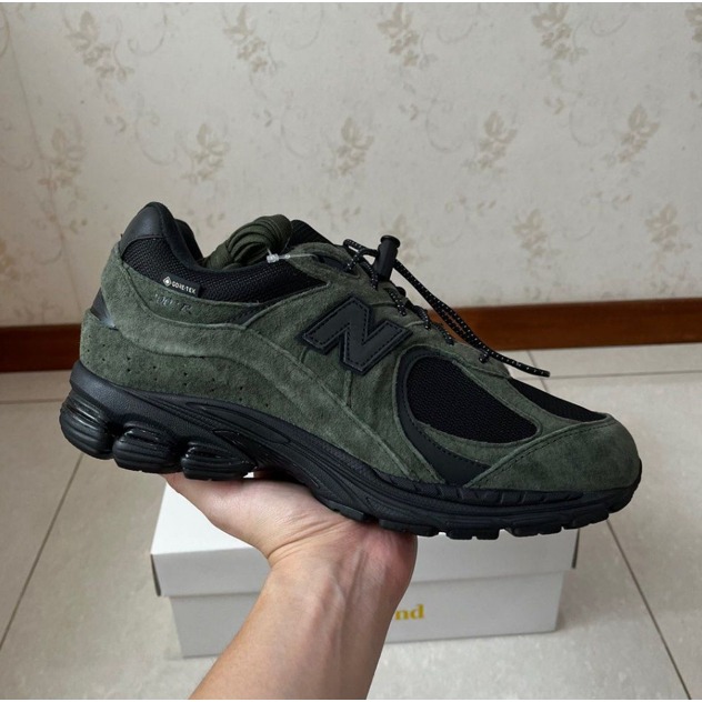 nb 2002R GORE TEX JJJJound 聯名 黑 灰 黑灰 岩灰 深綠 M2002RXZ M2002RX-細節圖4