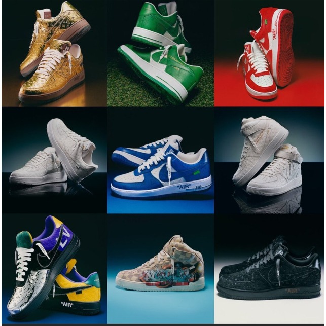 外銷 限量 壓紋 LV X AF1 X OFFWHITE Virgil 全系列 私訊 老哥迷限定-細節圖2