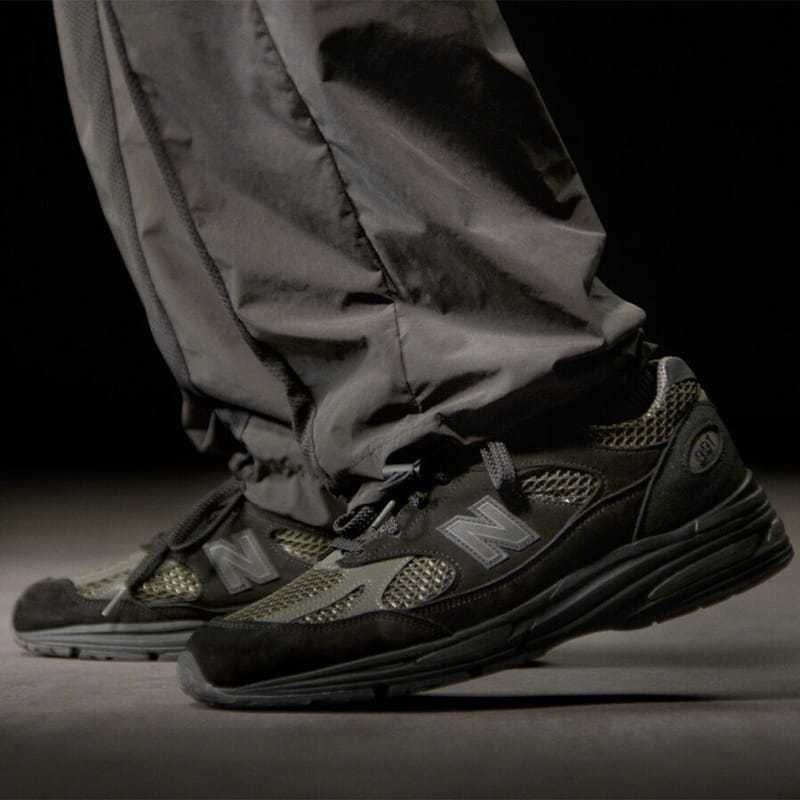 Stone Island x New Balance 991 v2 聯名 灰黑 石頭島 橄欖 綠 男女 U991SD2-細節圖3