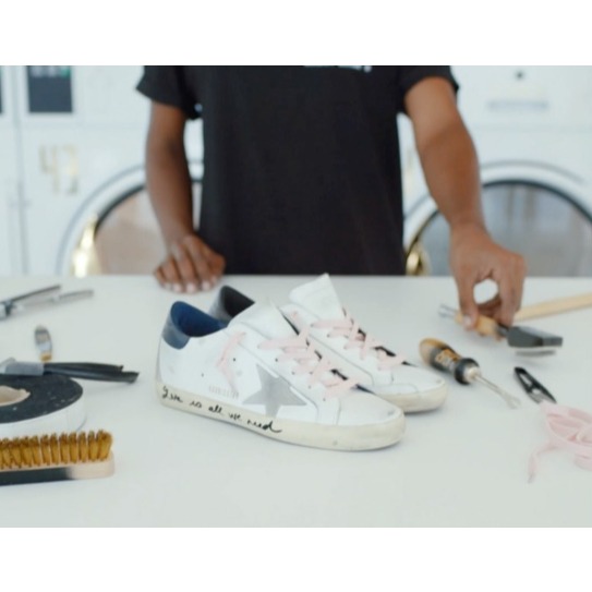 外銷歐美 Golden Goose Deluxe B GGDB 白 灰 黑 做舊 洗舊 破壞 低調 髒髒鞋 星星 男女-細節圖4