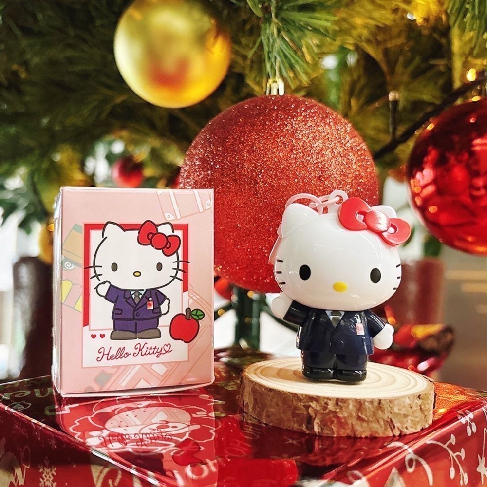 北捷HELLO KITTY站長公仔悠遊卡 HELLO KITTY站長造型悠遊卡-細節圖2