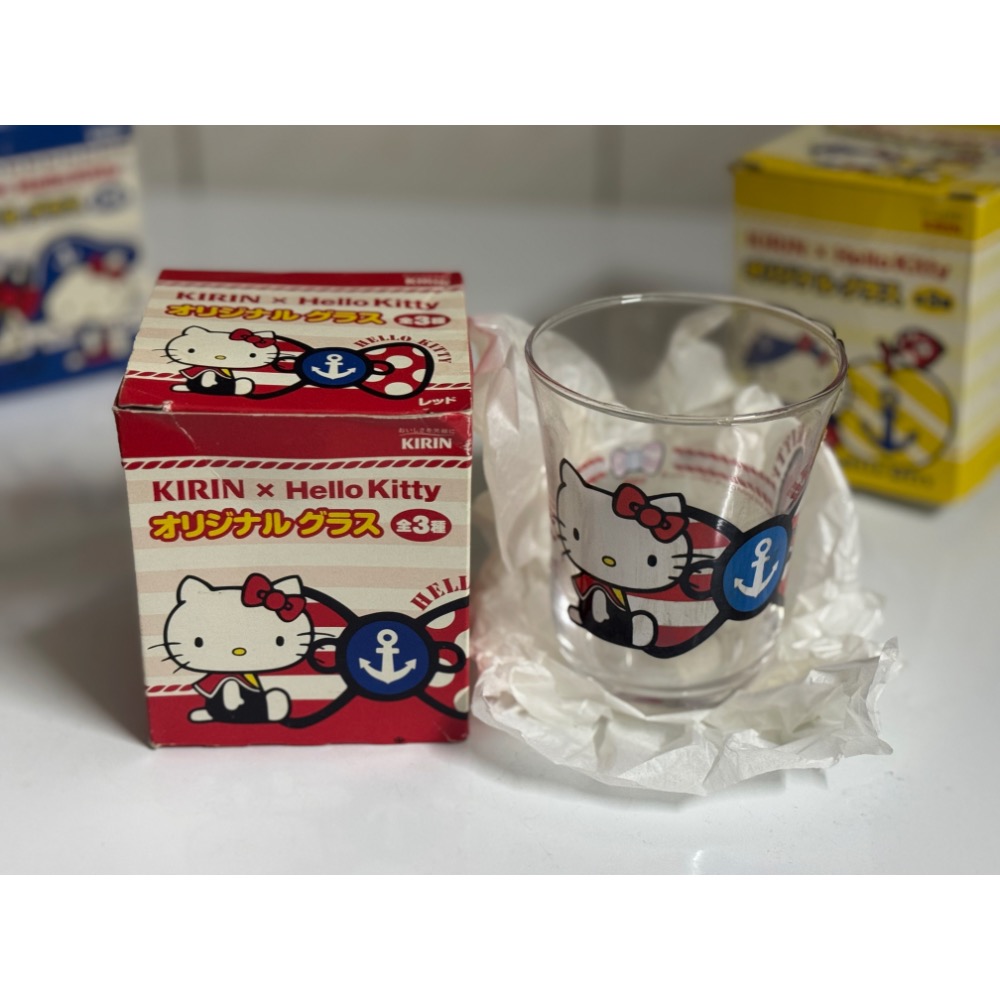 Kirin HelloKitty 聯名款 酒杯230ml 一組3款 一次收藏 日本限定-細節圖3