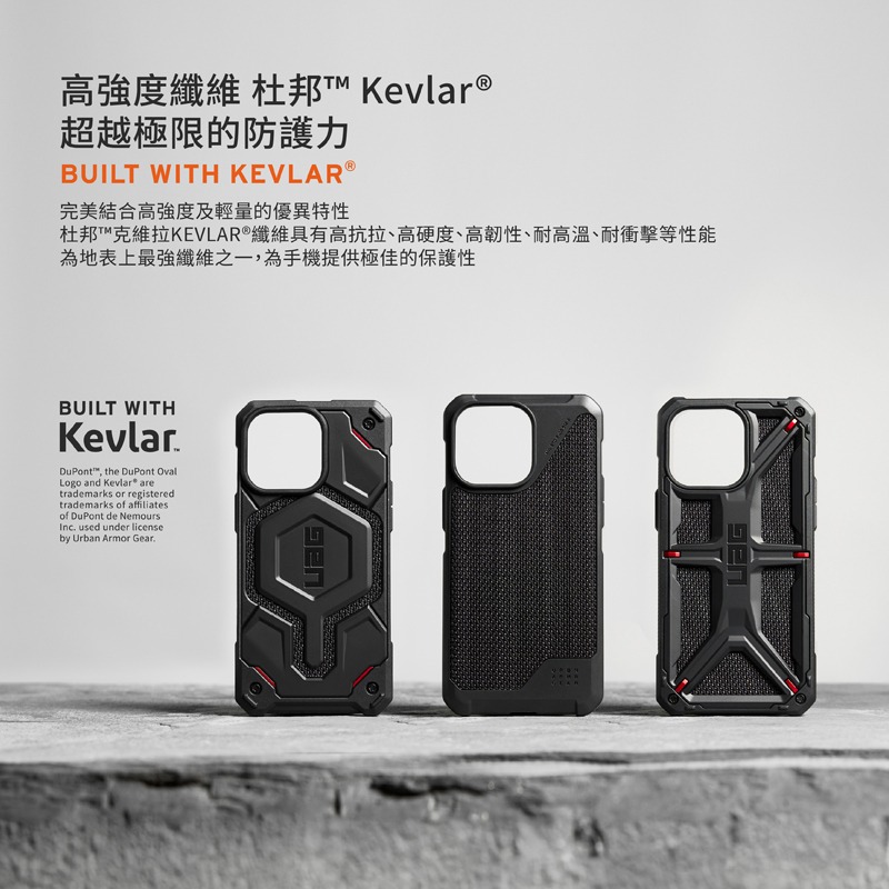 軍規防震手機殼 UAG  iPhone 15系列 (適用6.1/6.7吋) 頂級(特仕)版耐衝擊保護殼 愛瘋潮-細節圖3