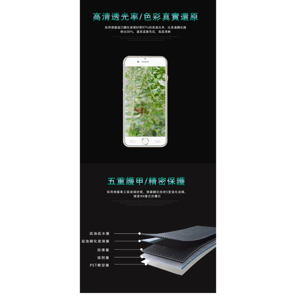 現貨 平板保護貼 SAMSUNG Galaxy Tab A9+ 超強防爆鋼化玻璃平板保護貼 9H 螢幕保護貼-細節圖6