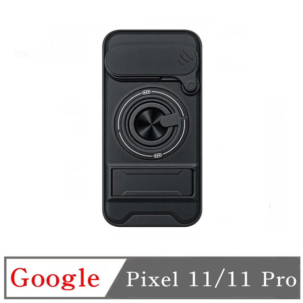 二代 鏡頭滑蓋 磁吸支架手機殼 適用於 Google Pixel 11 / 11 Pro 保護殼 推窗殼 防摔殼【愛瘋潮-細節圖5