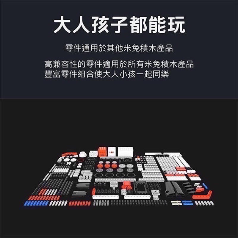 樂高科技LEGO積木相容 小米全新正品米兔智慧積木小米米兔智能機器人-細節圖6