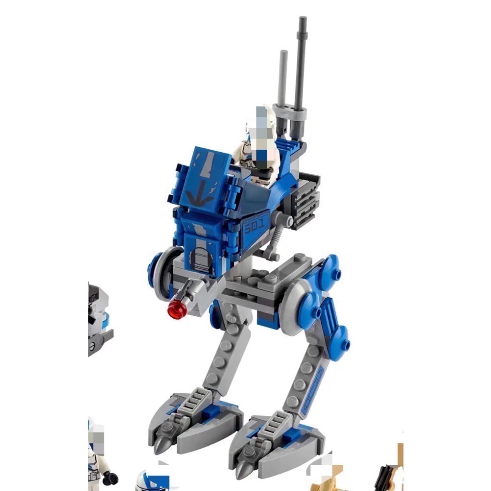 LEGO 75280 樂高 星際大戰 拆賣使用過的步行機與反重力摩托 無人偶-細節圖3