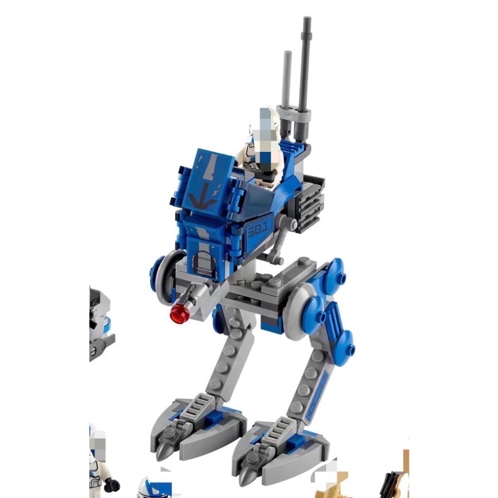 LEGO 75280 樂高 星際大戰 拆賣使用過的步行機與反重力摩托 無人偶-細節圖3