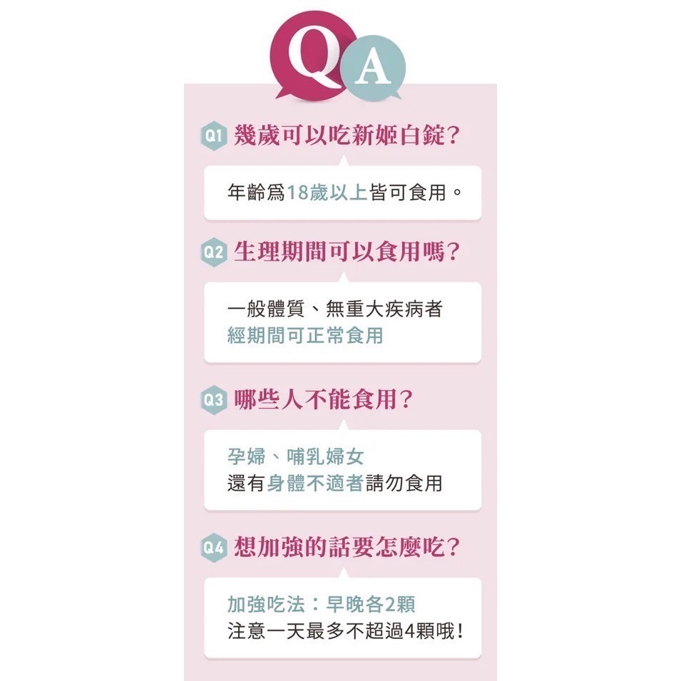 ㊣原廠授權經銷【日南製藥 】日本原裝進口 新姬白錠 (30錠/盒)-細節圖4