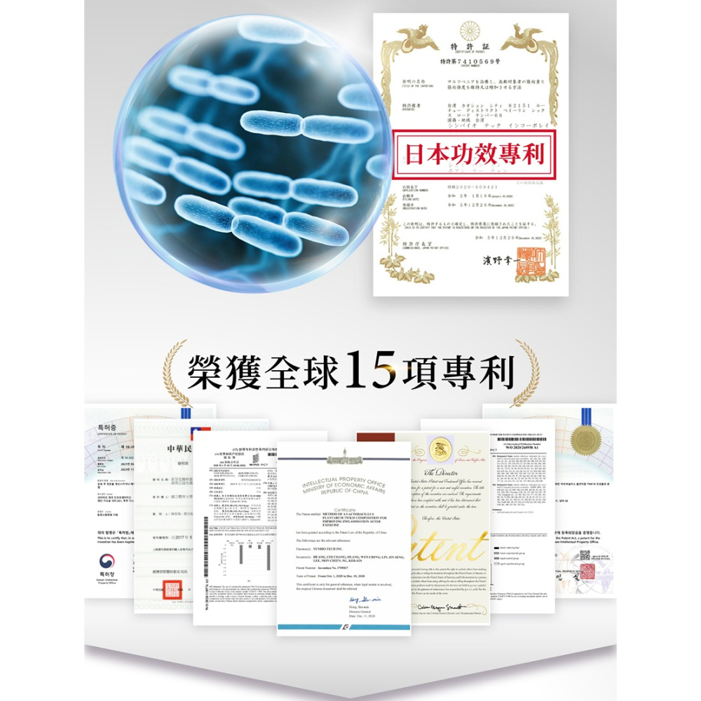 ㊣原廠公司貨【亞馬生醫】MPE-311超能粒現_專利TWK10 ® 運動益生菌-細節圖2