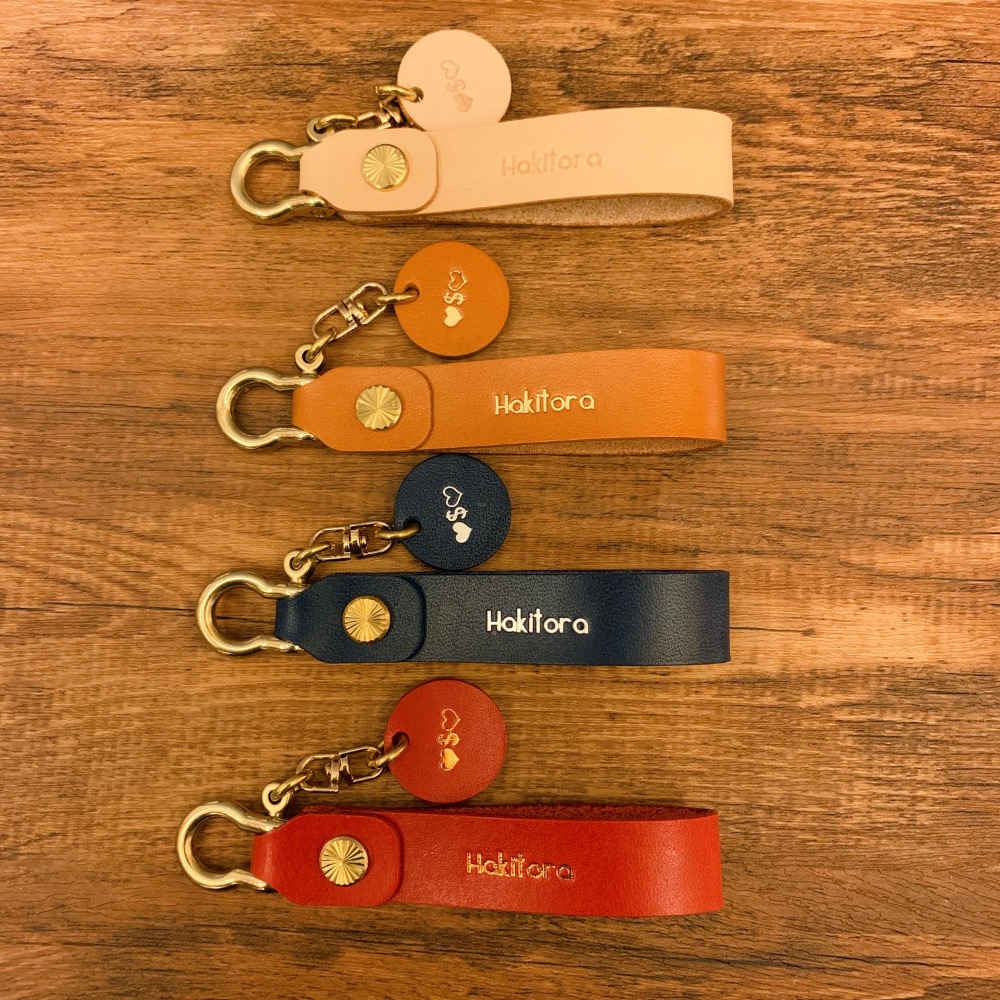 【客製化 皮革鑰匙圈 / 車鑰匙 / 包包吊飾】-細節圖3