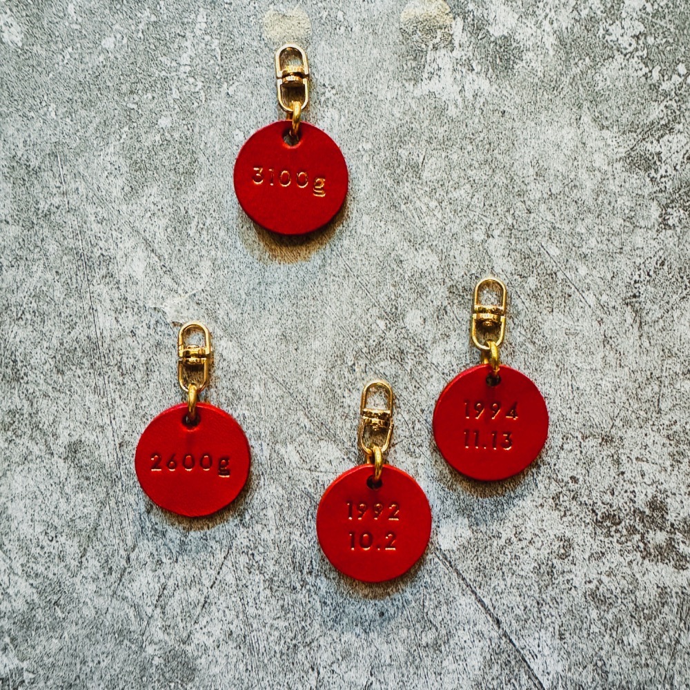 【客製化配件吊牌 /  鑰匙圈吊牌 / 皮革寵物吊牌 / 免費客製化燙印服務】-細節圖4