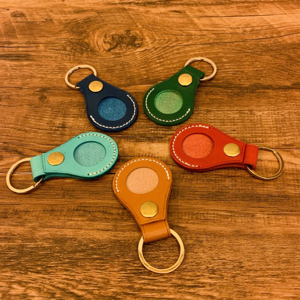 【Apple AirTag 牛皮保護套】-細節圖2