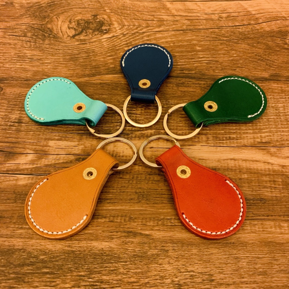 【Apple AirTag 牛皮保護套】-細節圖3