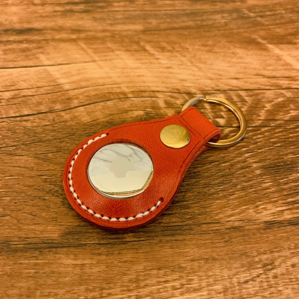 【Apple AirTag 牛皮保護套】-細節圖4