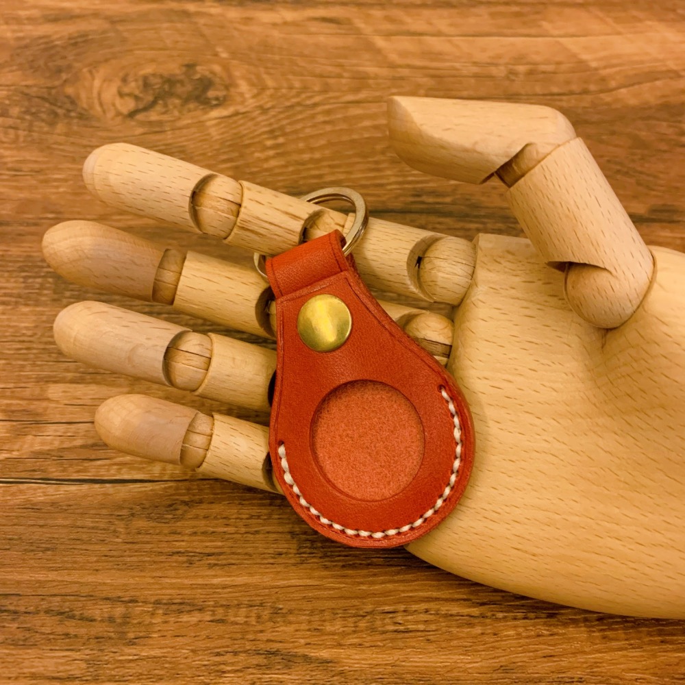 【Apple AirTag 牛皮保護套】-細節圖5