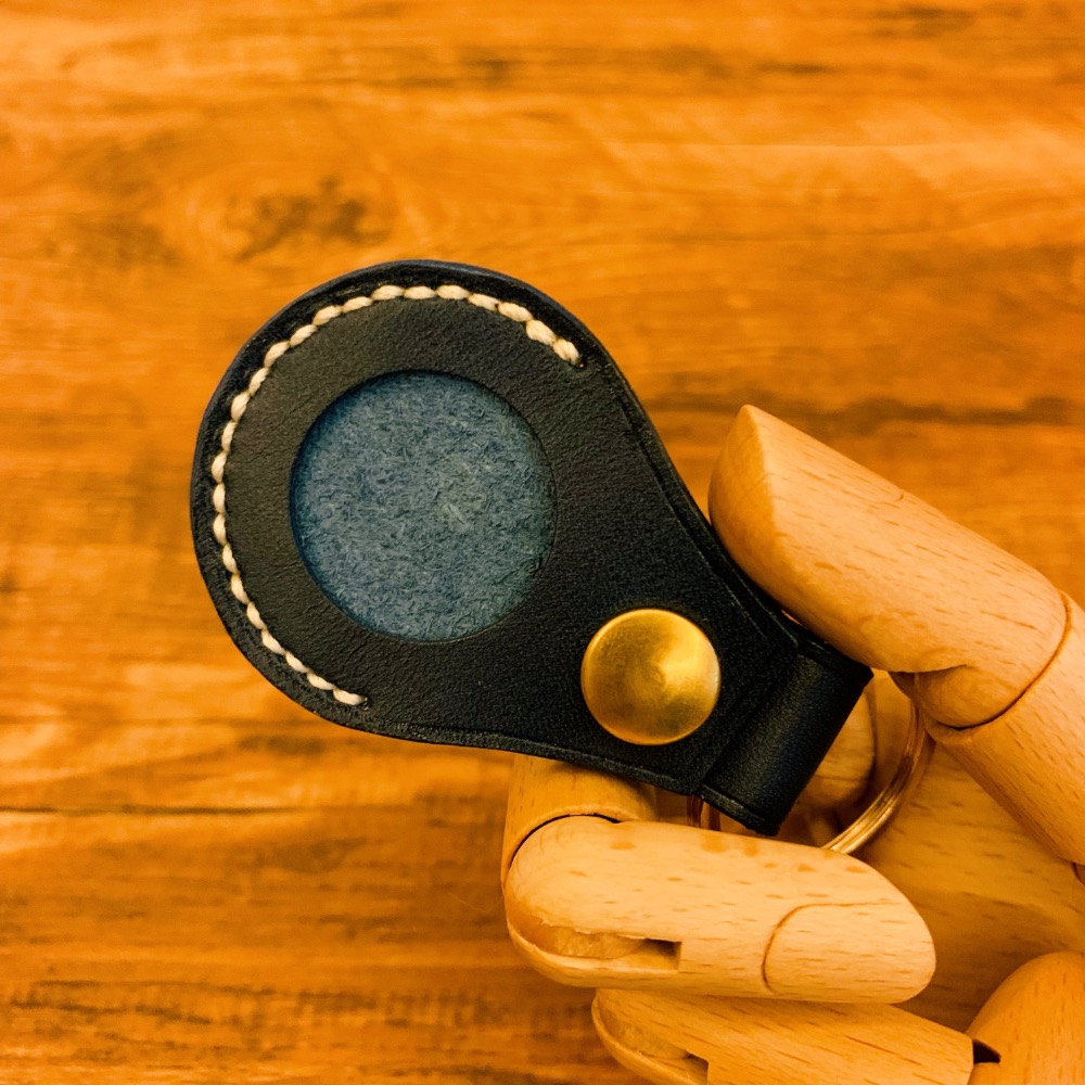 【Apple AirTag 牛皮保護套】-細節圖6