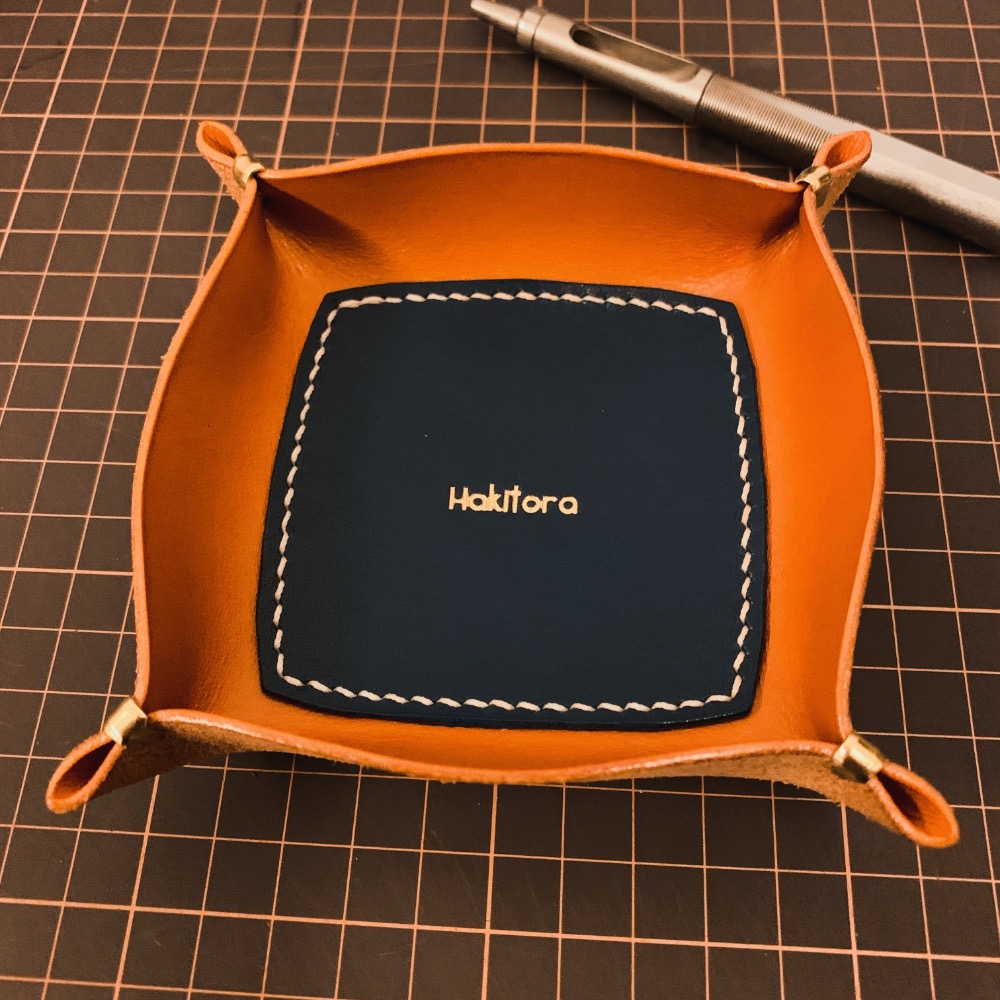 【牛皮真皮收納盤 / 皮盤 / 零錢盤 / 菸草盤 / 鑰匙收納盤 / 飾品收納盤】-細節圖3