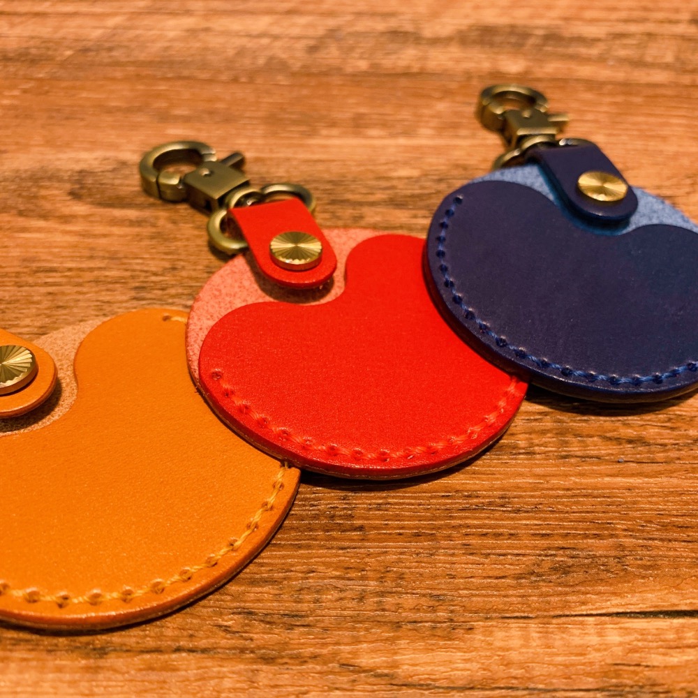 【GOGORO 宏佳騰 手工牛皮鑰匙套 / 感應套】-細節圖2