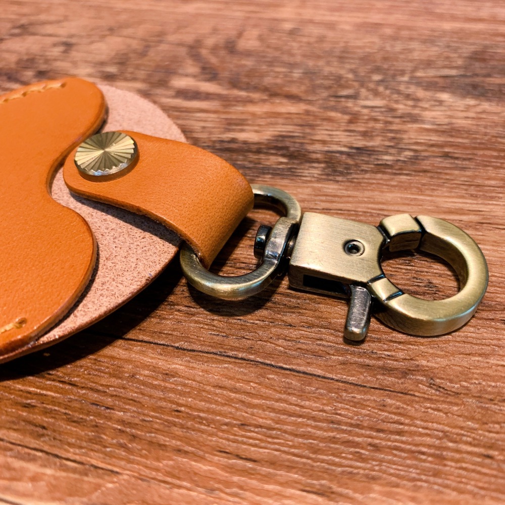 【GOGORO 宏佳騰 手工牛皮鑰匙套 / 感應套】-細節圖5