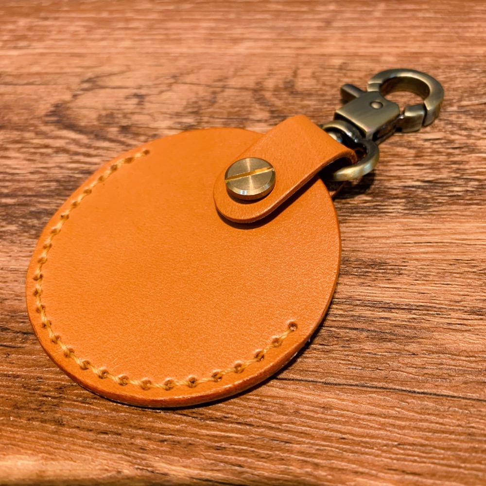 【GOGORO 宏佳騰 手工牛皮鑰匙套 / 感應套】-細節圖6